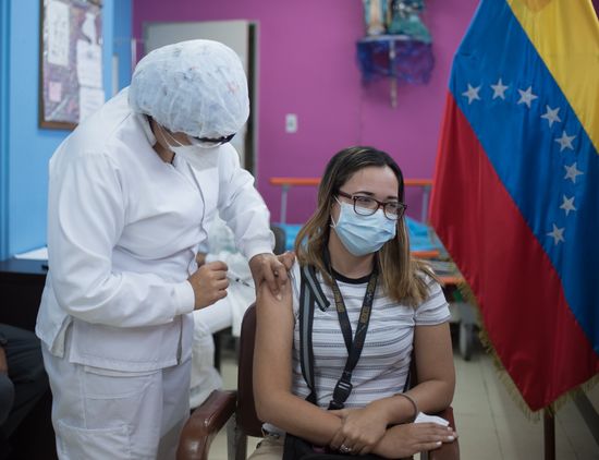 Venezuela Russia Coronavirus Vaccination