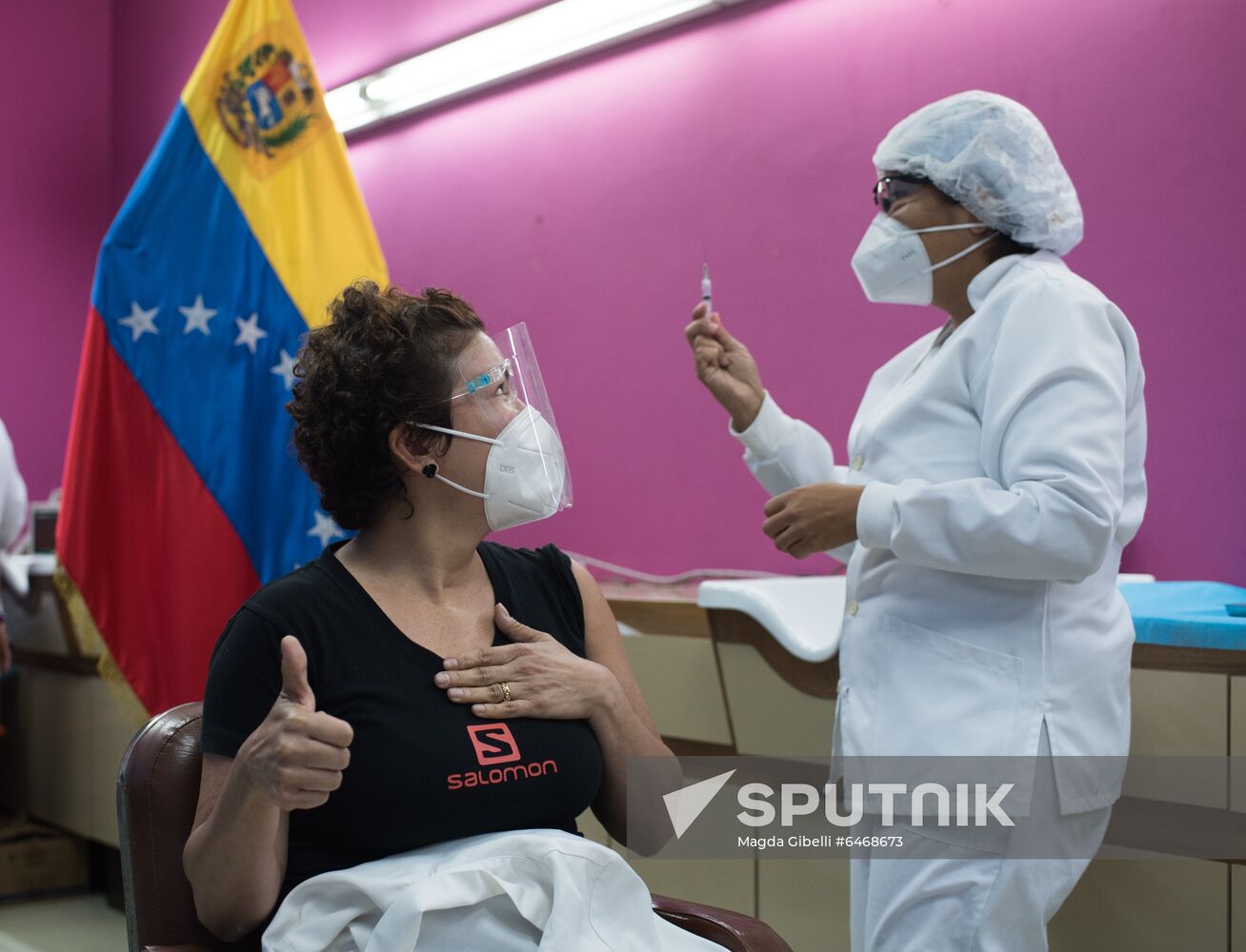 Venezuela Russia Coronavirus Vaccination