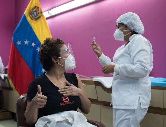 Venezuela Russia Coronavirus Vaccination