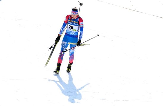 Slovenia Biathlon Worlds Women Mass Start