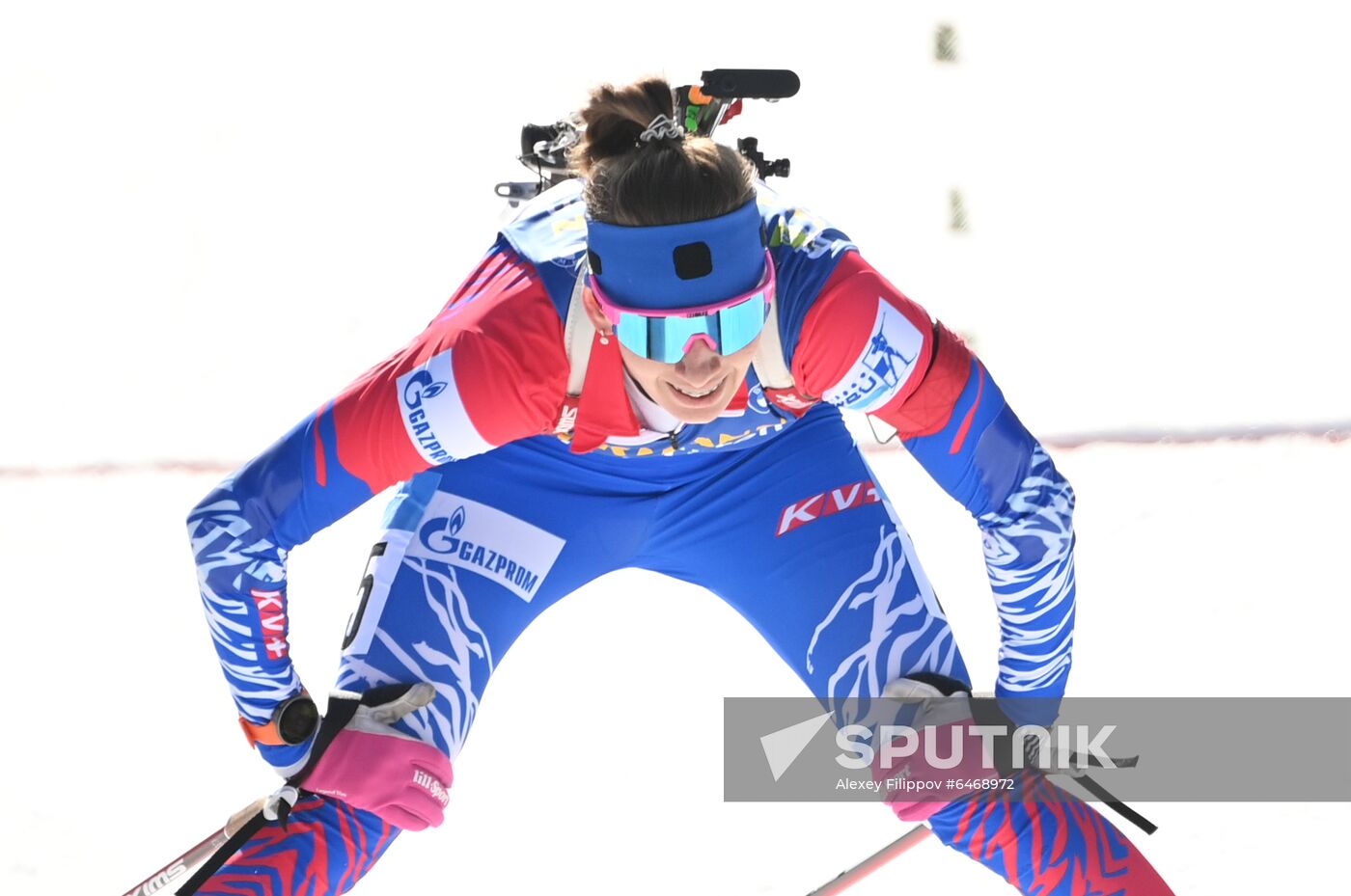 Slovenia Biathlon Worlds Women Mass Start