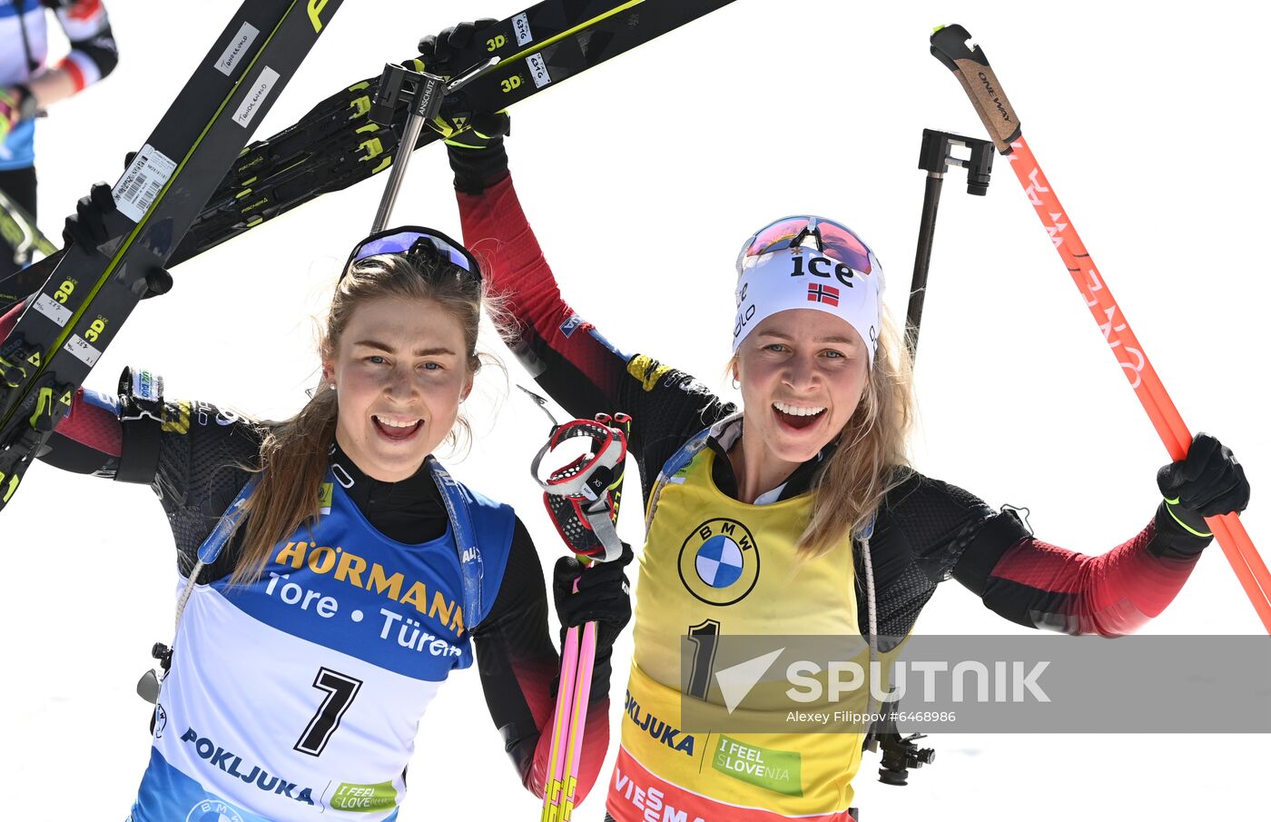 Slovenia Biathlon Worlds Women Mass Start