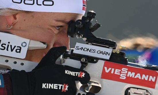 Slovenia Biathlon Worlds Women Mass Start