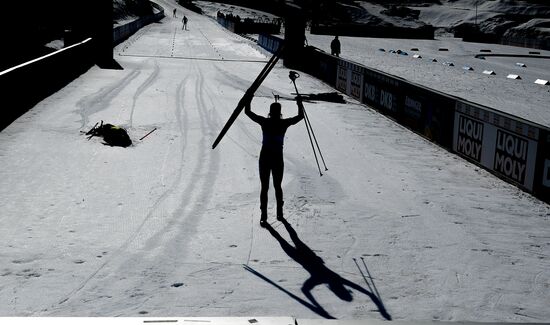 Slovenia Biathlon Worlds Women Mass Start