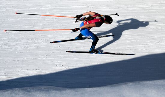 Slovenia Biathlon Worlds Women Mass Start