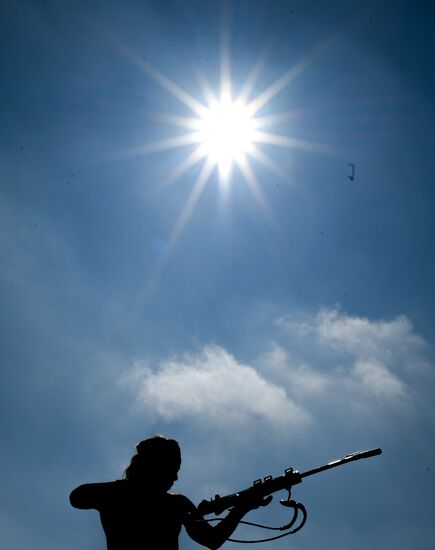 Slovenia Biathlon Worlds Women Mass Start