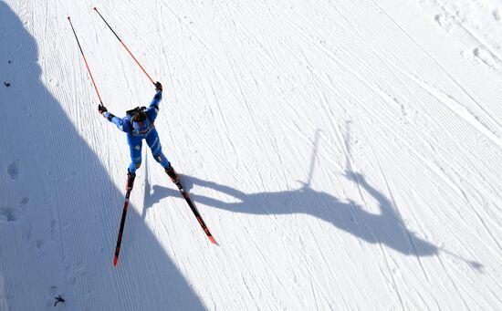 Slovenia Biathlon Worlds Women Mass Start