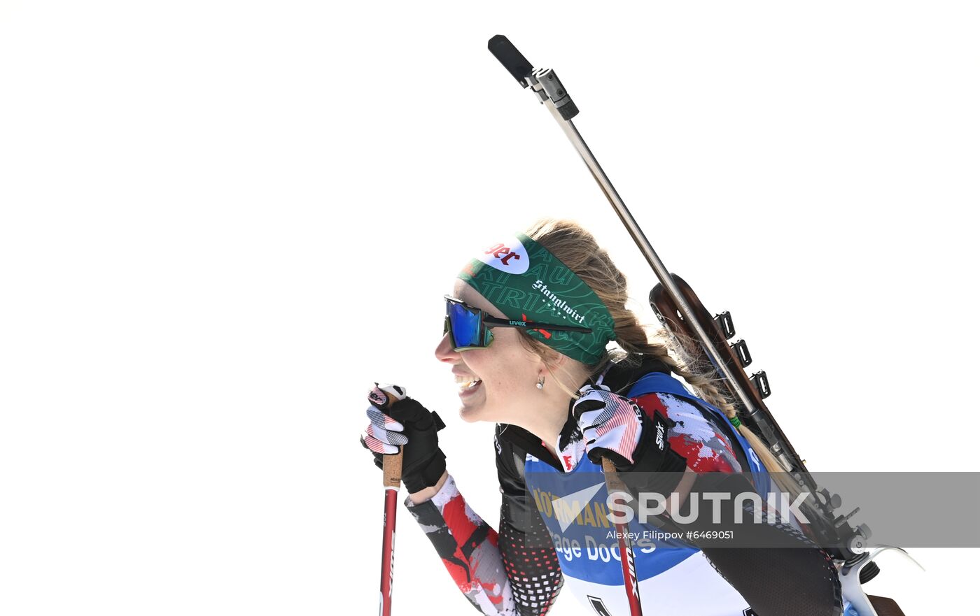 Slovenia Biathlon Worlds Women Mass Start