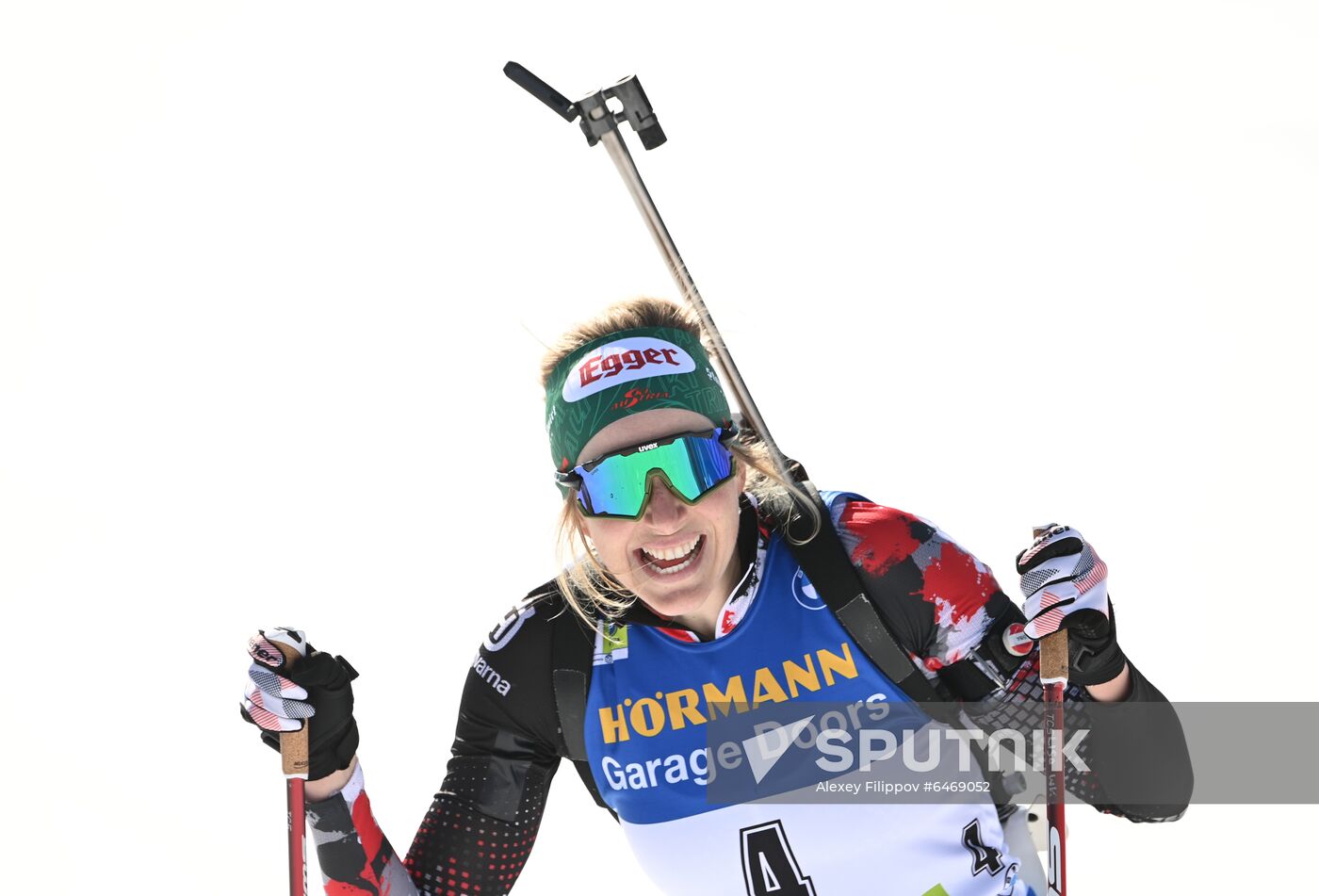 Slovenia Biathlon Worlds Women Mass Start