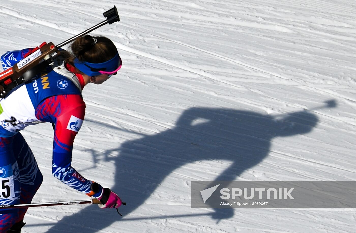 Slovenia Biathlon Worlds Women Mass Start