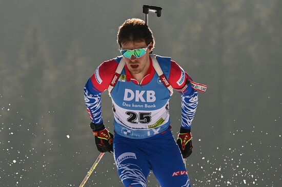 Slovenia Biathlon Worlds Men Mass Start