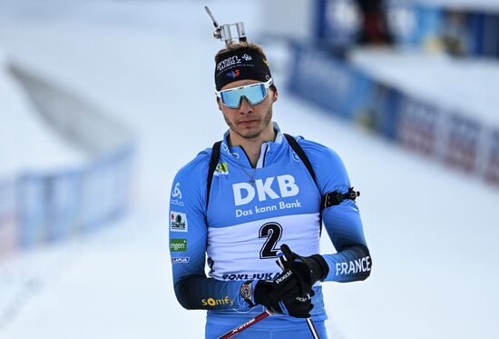 Slovenia Biathlon Worlds Men Mass Start