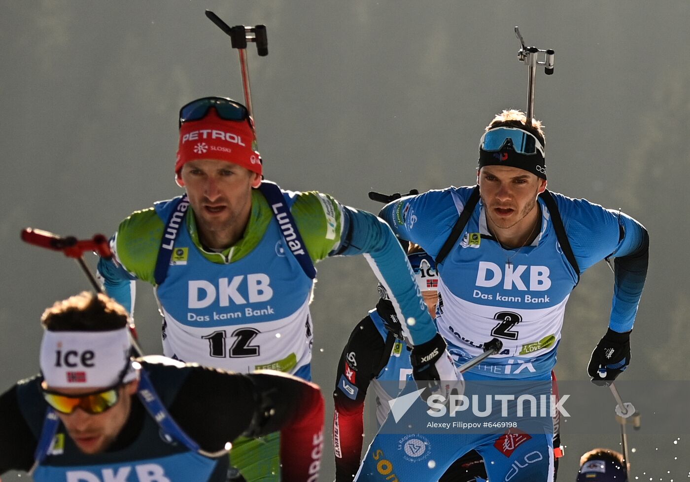 Slovenia Biathlon Worlds Men Mass Start