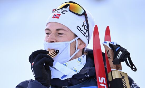 Slovenia Biathlon Worlds Men Mass Start