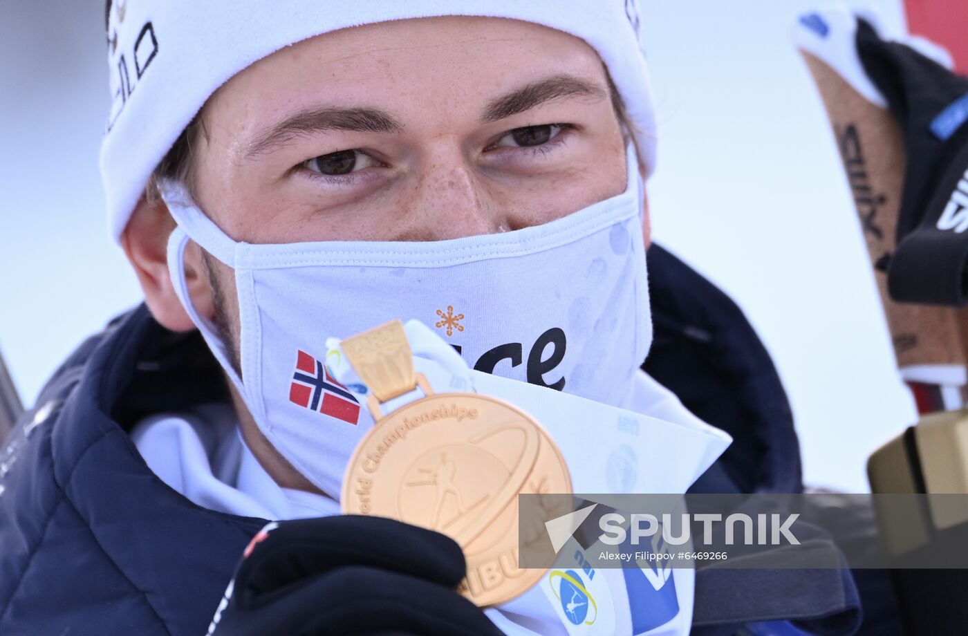 Slovenia Biathlon Worlds Men Mass Start