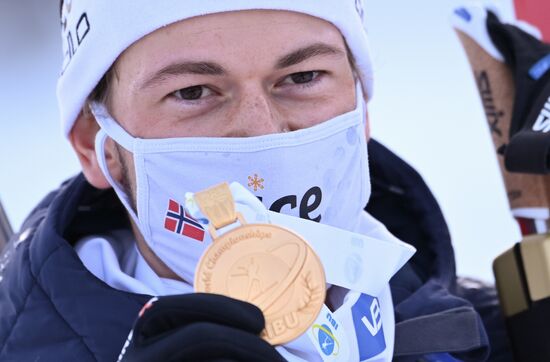 Slovenia Biathlon Worlds Men Mass Start