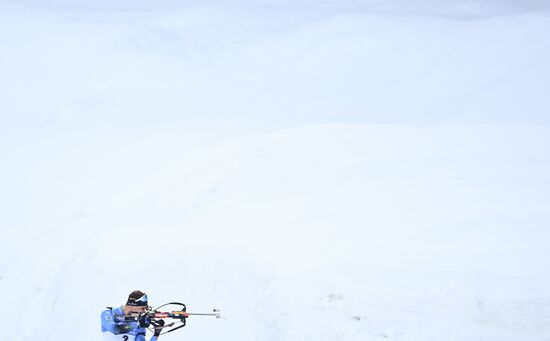 Slovenia Biathlon Worlds Men Mass Start