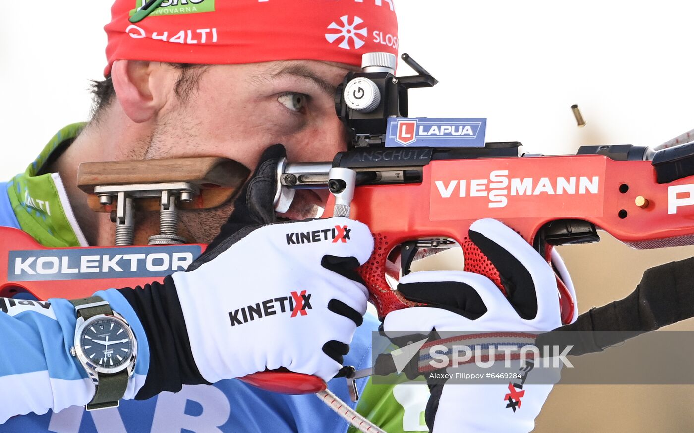 Slovenia Biathlon Worlds Men Mass Start