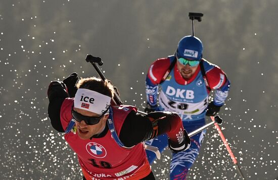 Slovenia Biathlon Worlds Men Mass Start
