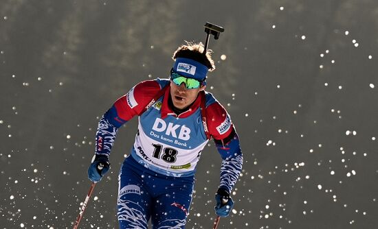 Slovenia Biathlon Worlds Men Mass Start