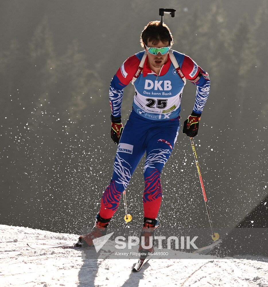 Slovenia Biathlon Worlds Men Mass Start