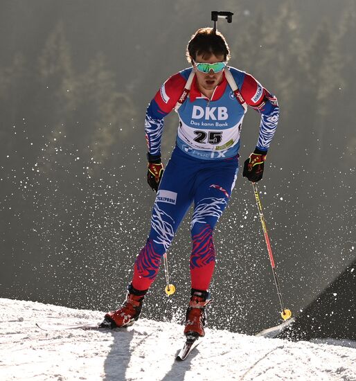 Slovenia Biathlon Worlds Men Mass Start