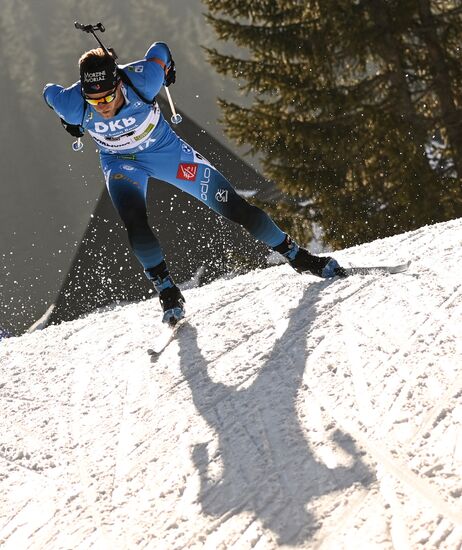 Slovenia Biathlon Worlds Men Mass Start