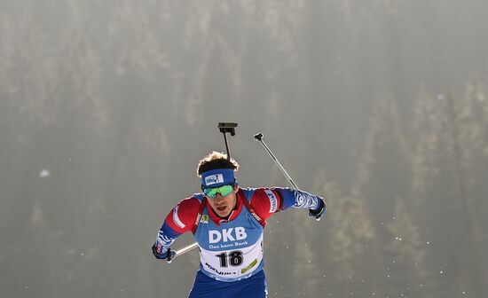 Slovenia Biathlon Worlds Men Mass Start