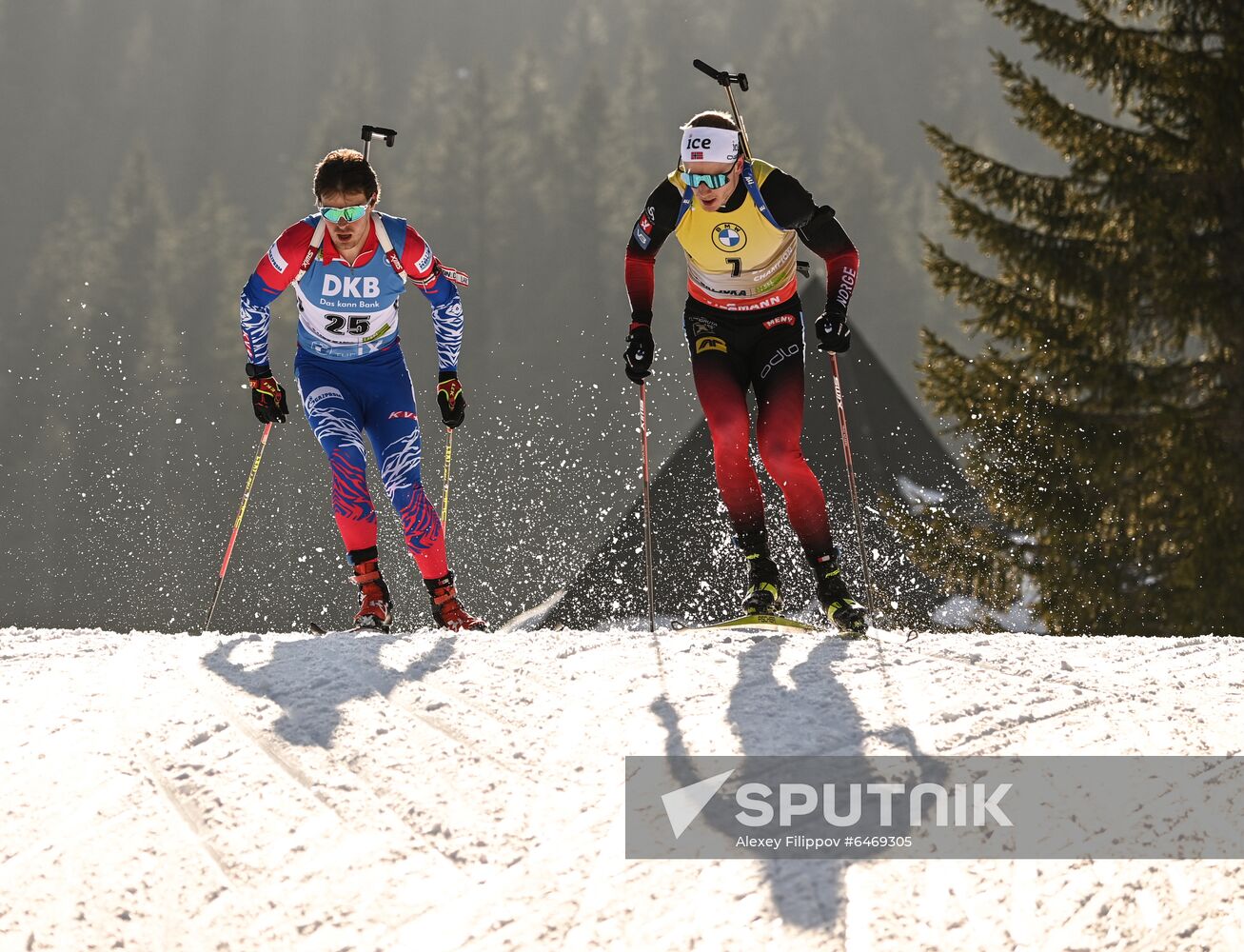 Slovenia Biathlon Worlds Men Mass Start