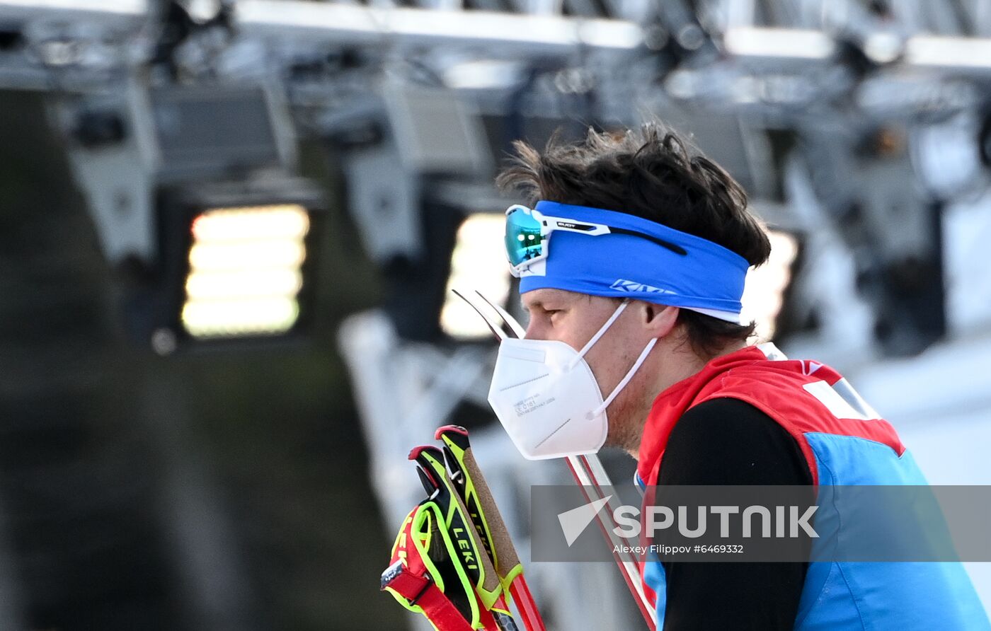 Slovenia Biathlon Worlds Men Mass Start