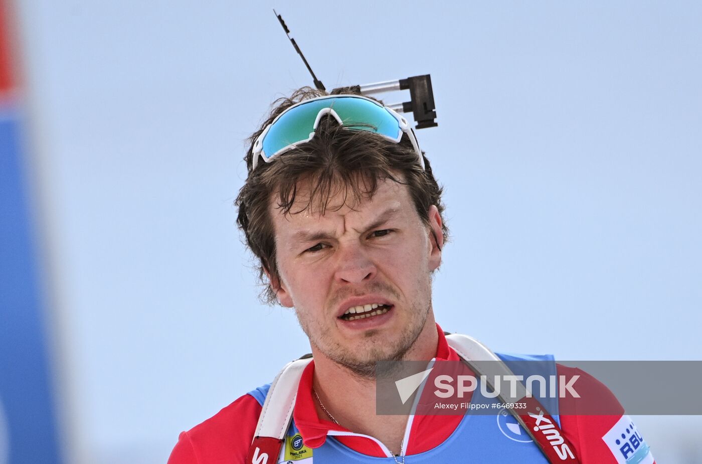 Slovenia Biathlon Worlds Men Mass Start