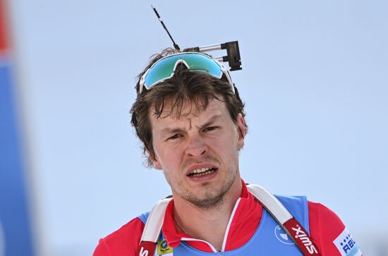 Slovenia Biathlon Worlds Men Mass Start