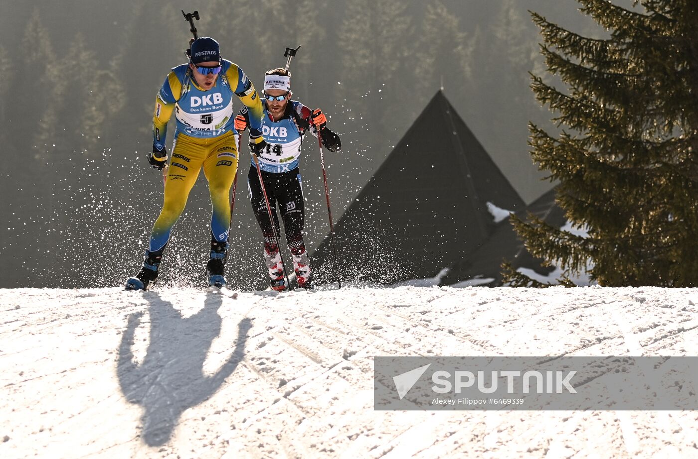 Slovenia Biathlon Worlds Men Mass Start