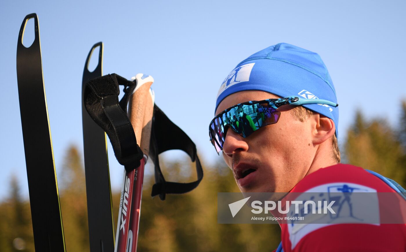 Slovenia Biathlon Worlds Men Mass Start