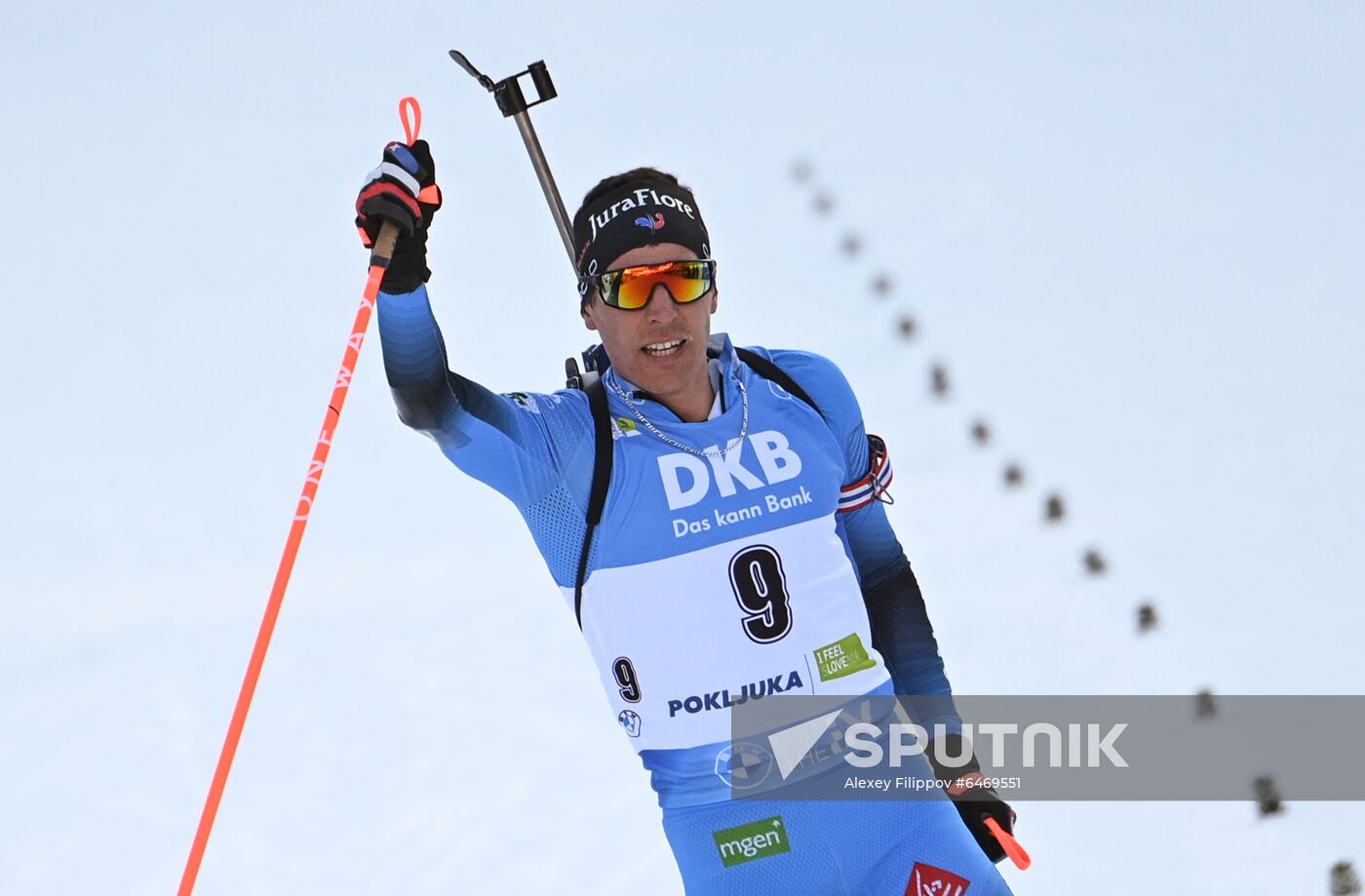 Slovenia Biathlon Worlds Men Mass Start