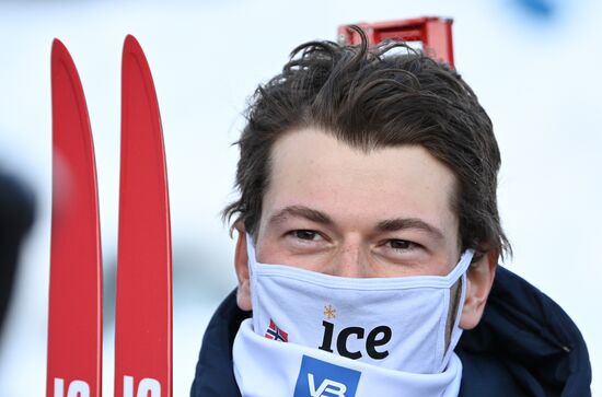 Slovenia Biathlon Worlds Men Mass Start