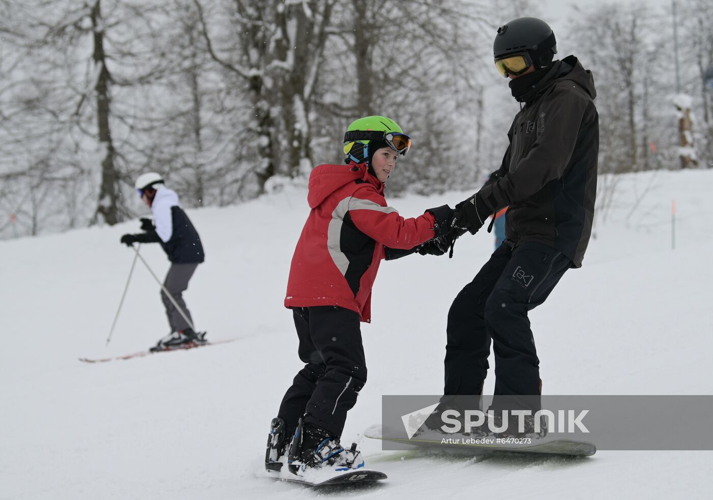 Russia Winter Tourism