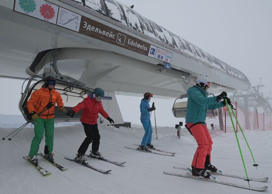 Russia Winter Tourism