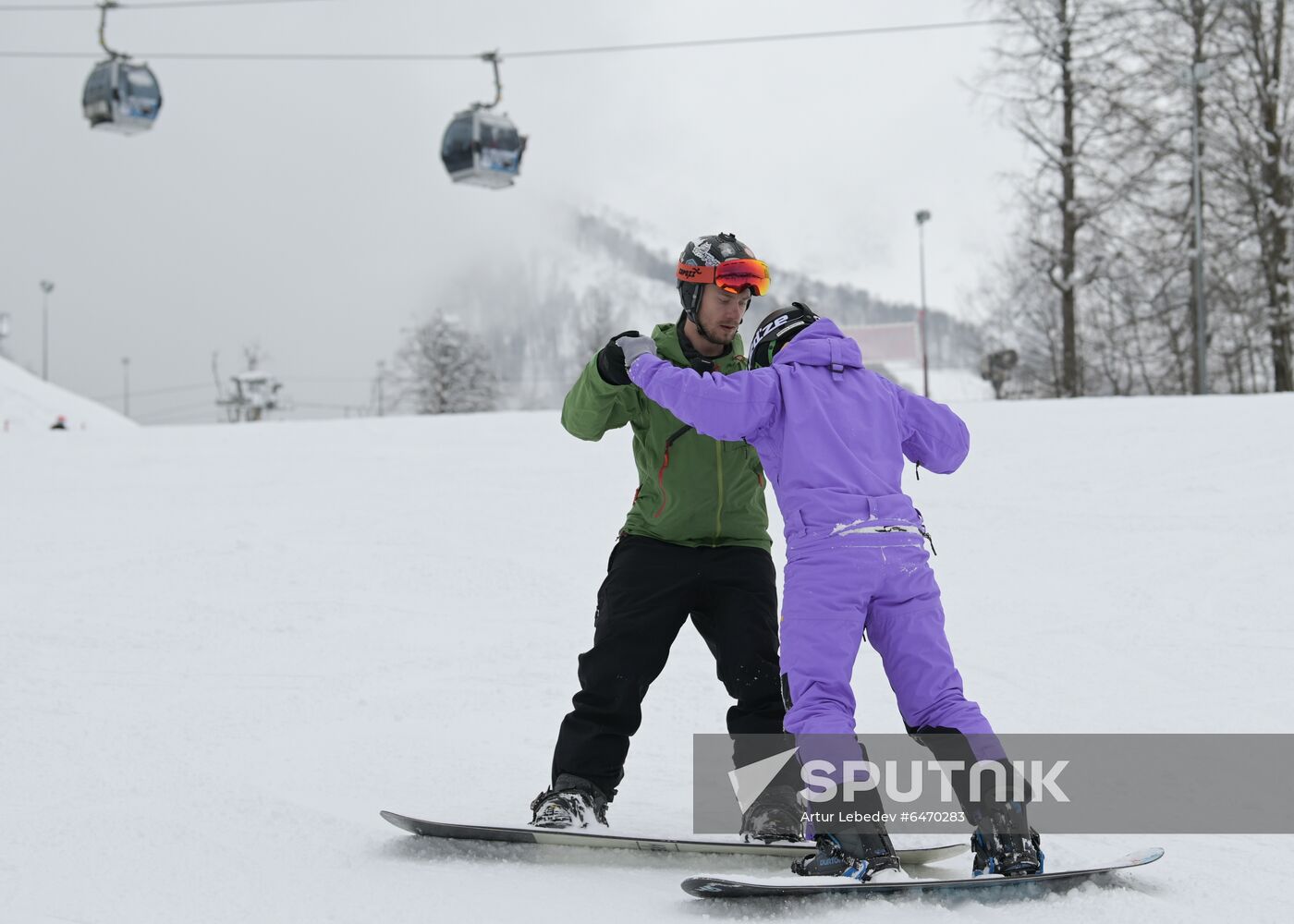 Russia Winter Tourism