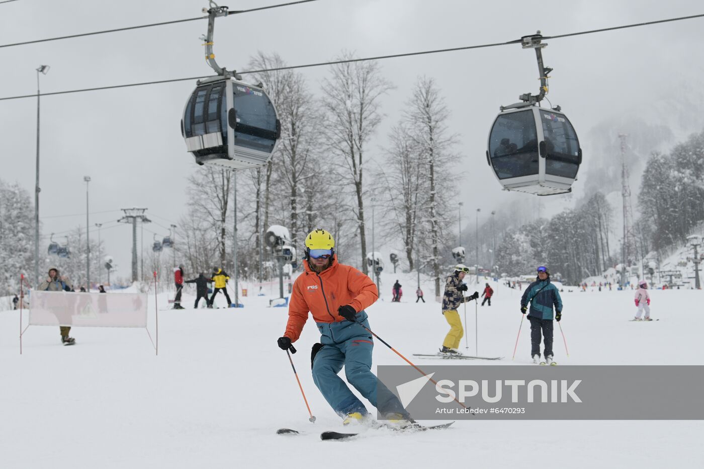 Russia Winter Tourism