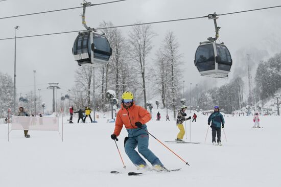 Russia Winter Tourism