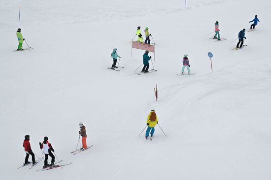 Russia Winter Tourism
