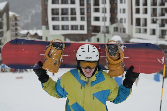 Russia Winter Tourism