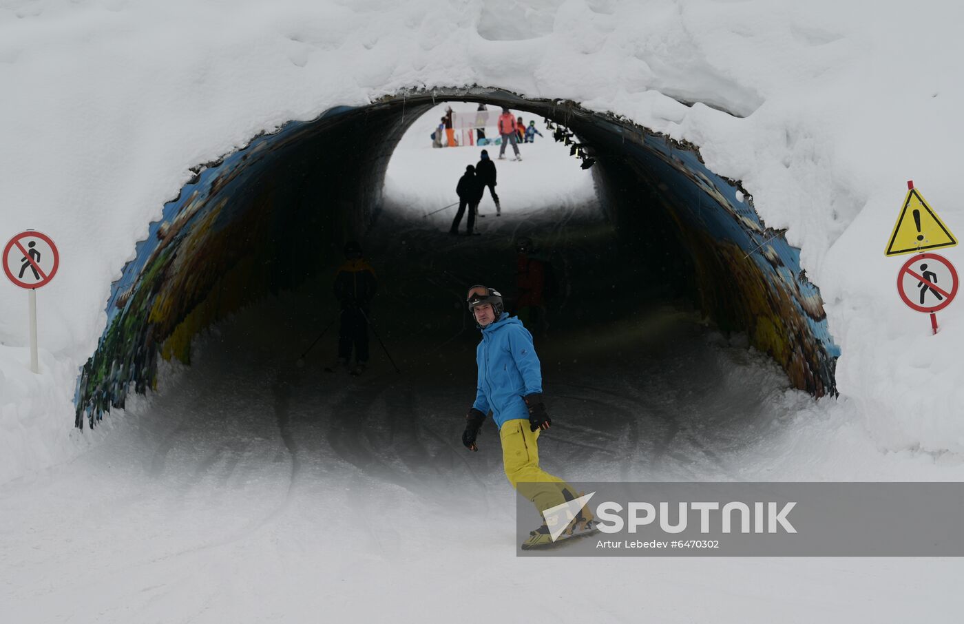Russia Winter Tourism