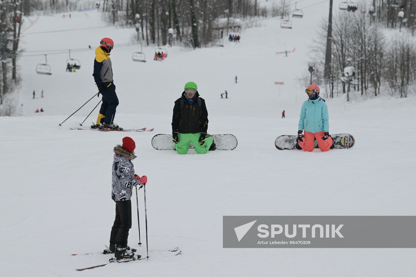 Russia Winter Tourism