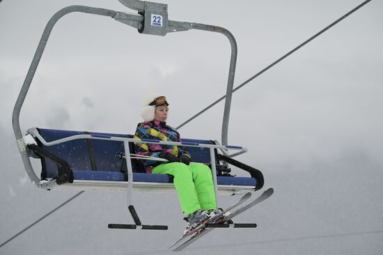 Russia Winter Tourism