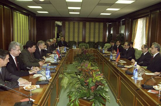 Armenian President Robert Kocharyan's official visit to Russian Federation