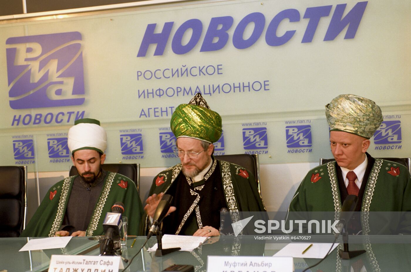 News conference at RIA Novosti