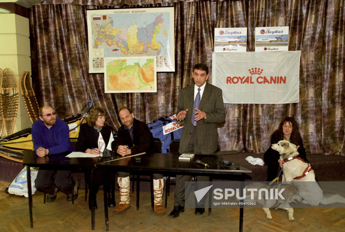 News conference with Dmitry Shparo