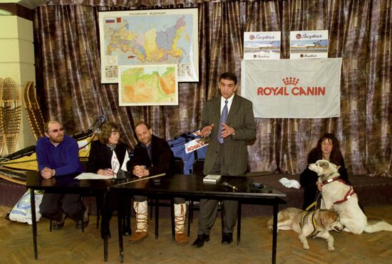 News conference with Dmitry Shparo